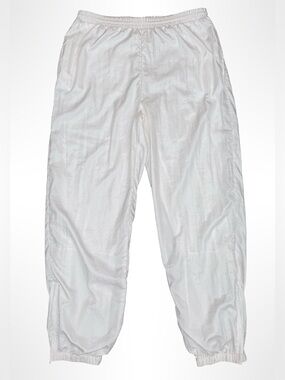 Vintage 80s/90s Winner Windbreaker Track Pants White Blokecore Retro Baggy Gorp